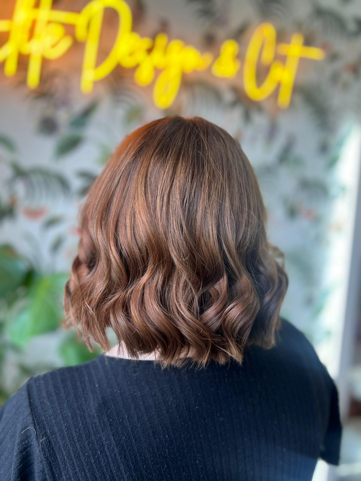 Autumn hair colour changes