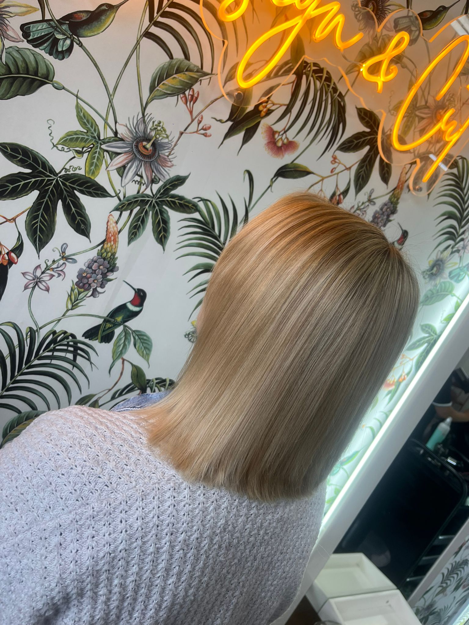 Baby weave highlights