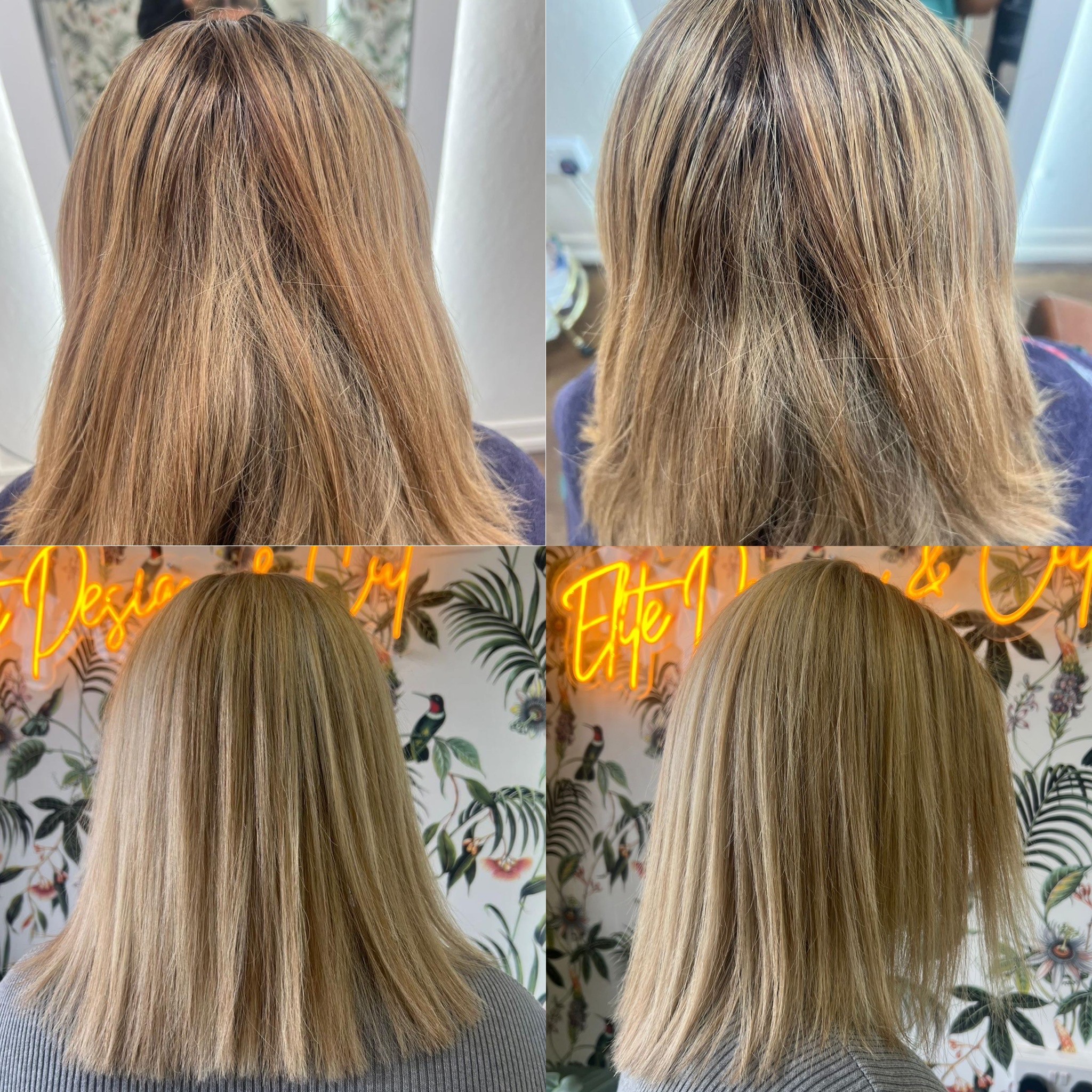 Full head highlights