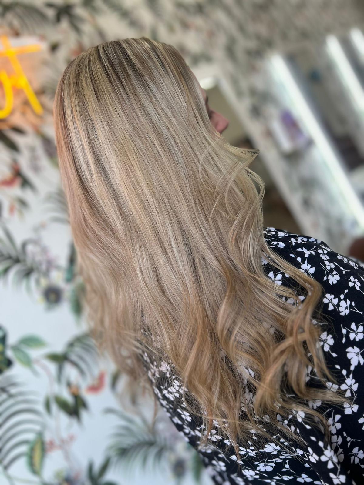 Blonde refresh colour correction
