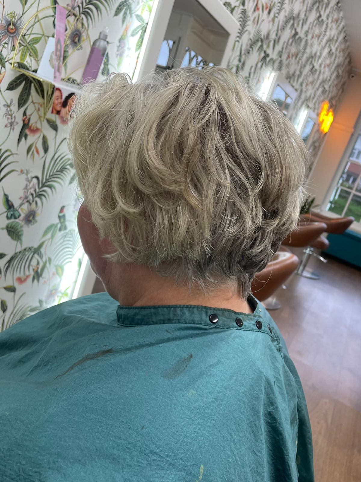 Brightening the Grey Hair