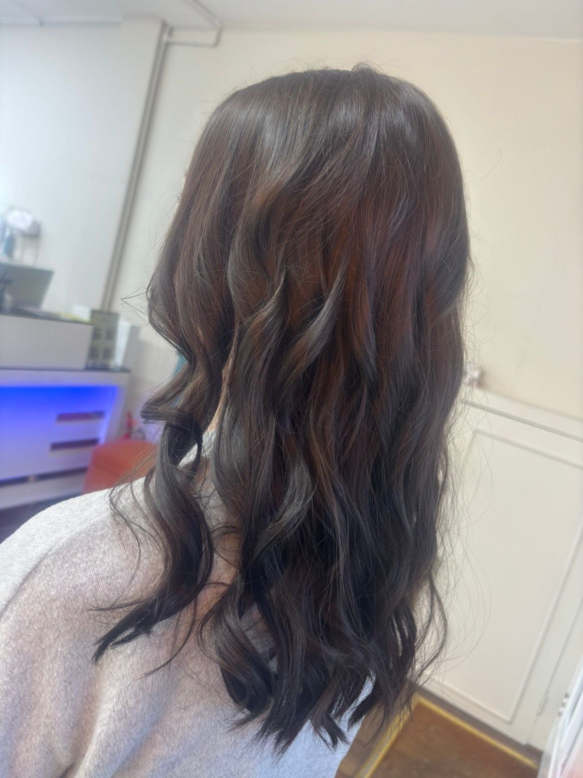 Brunette colour change