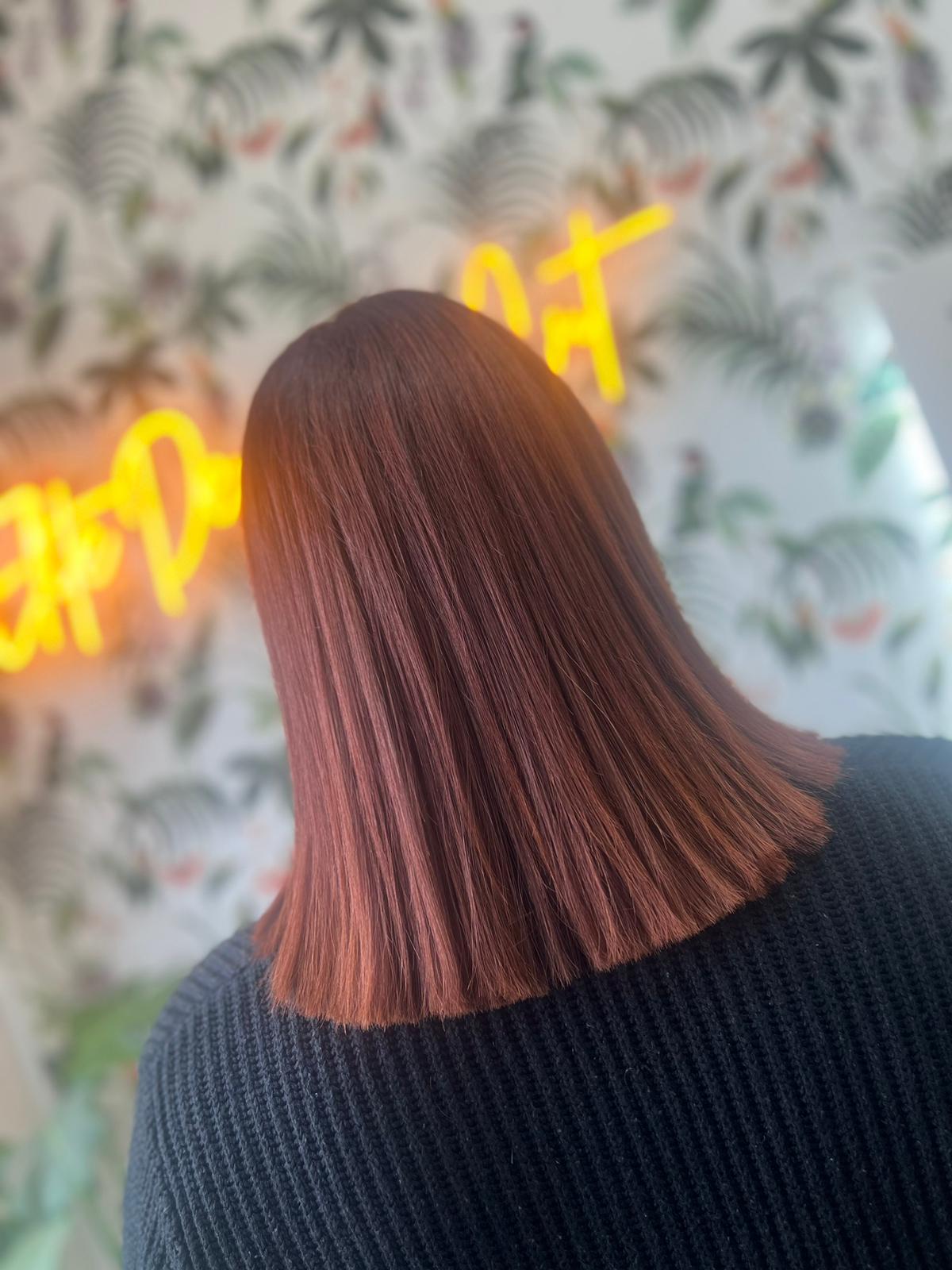 Colour refresh red hair september 2023