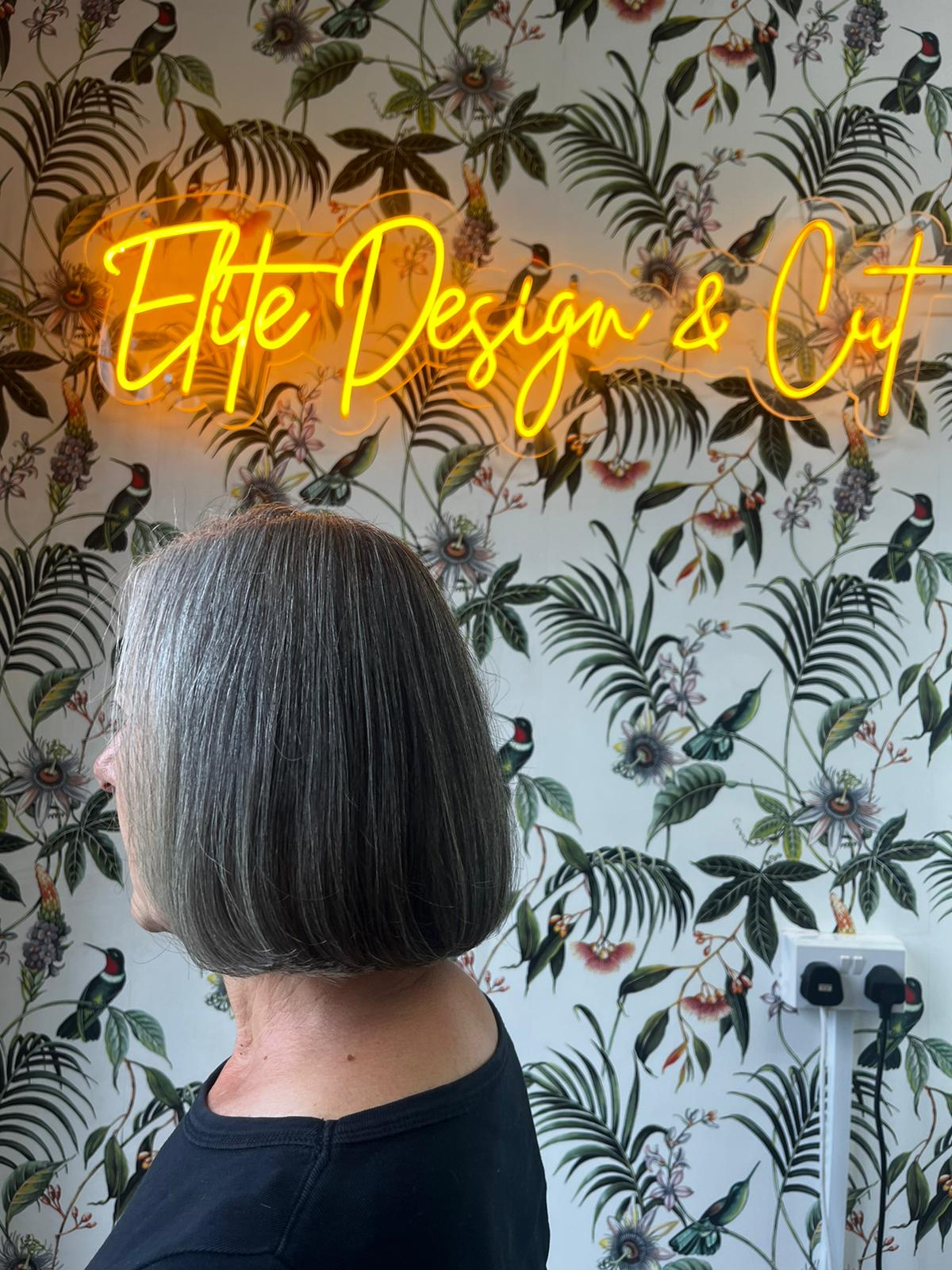 cut and blow dry with Hannah