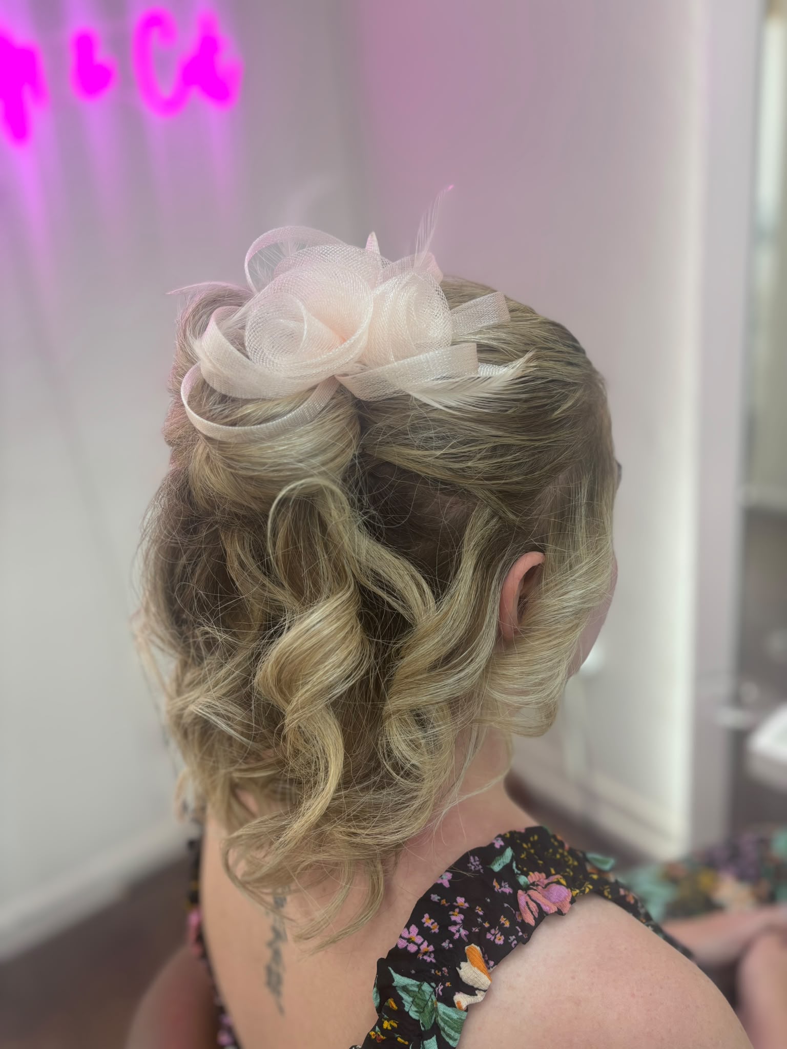 wedding guest hair up 