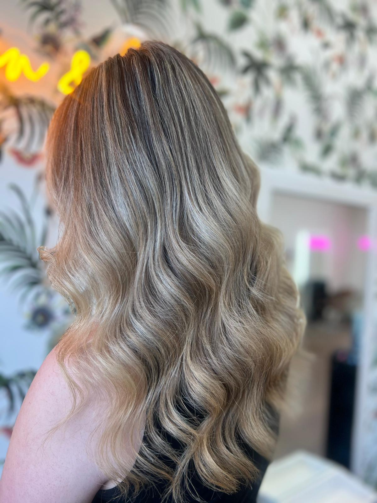 Long hair Highlights