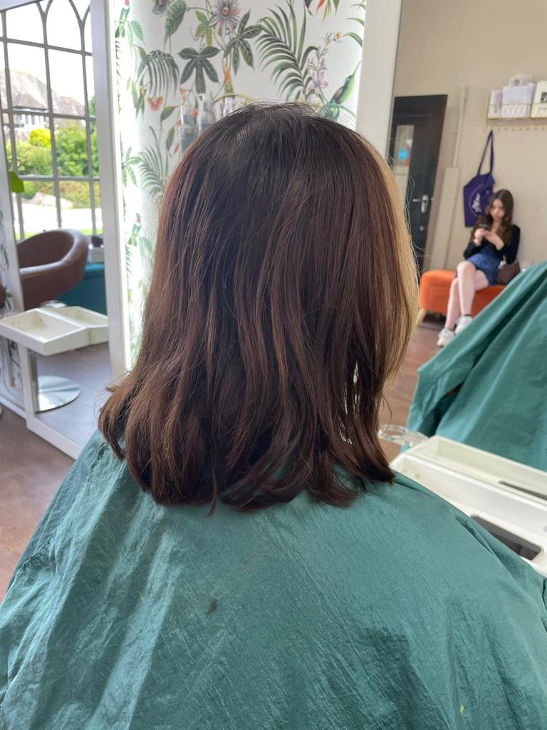 Before cut and finish