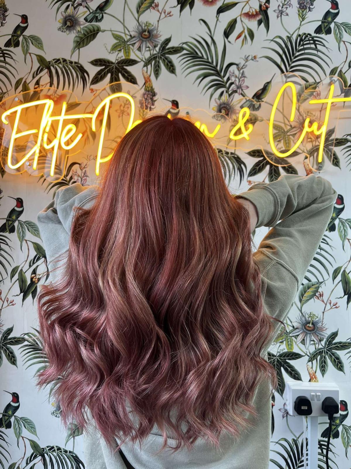 vanilla fraise hair colour