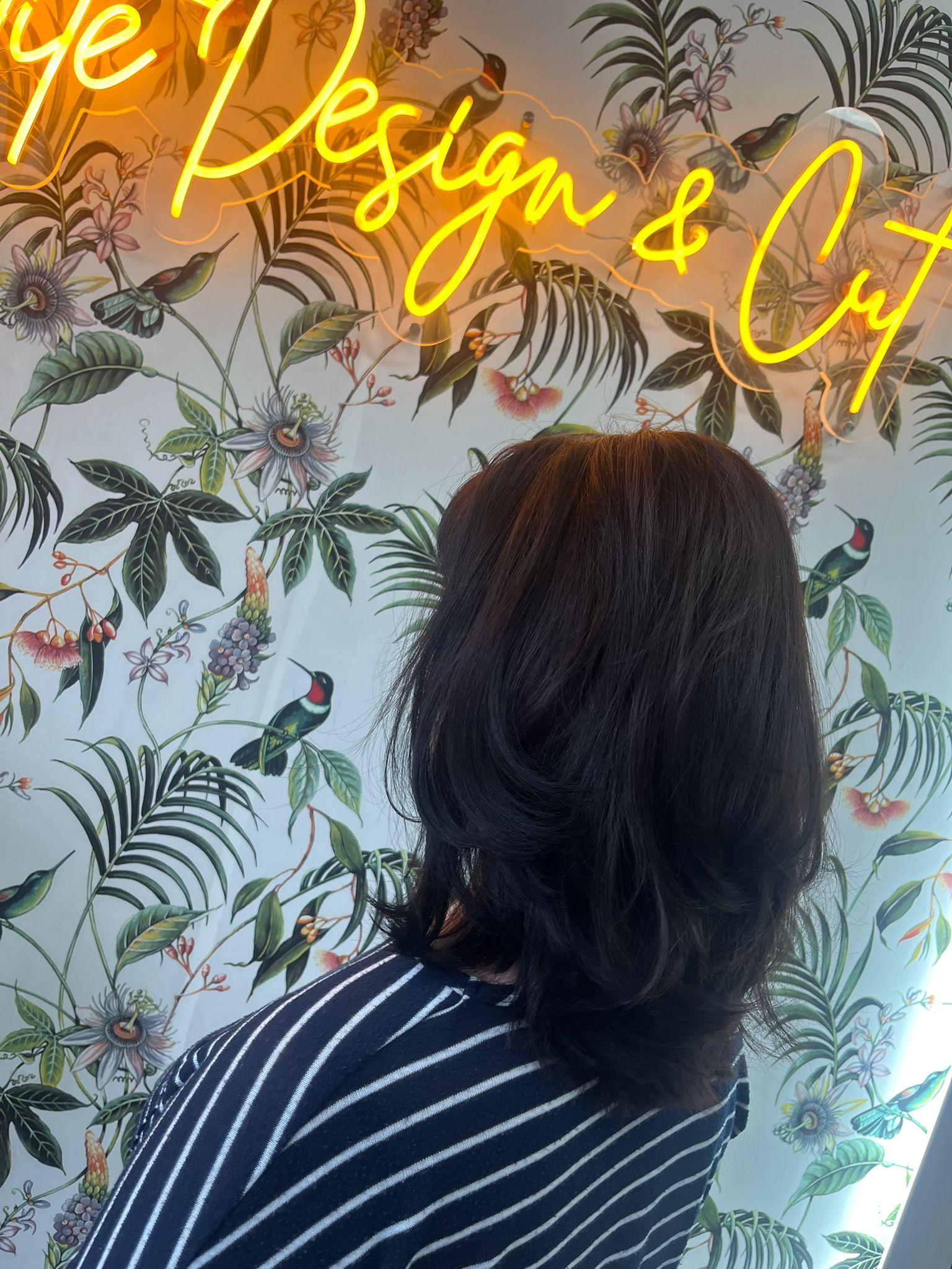 Choppy restyle lob style