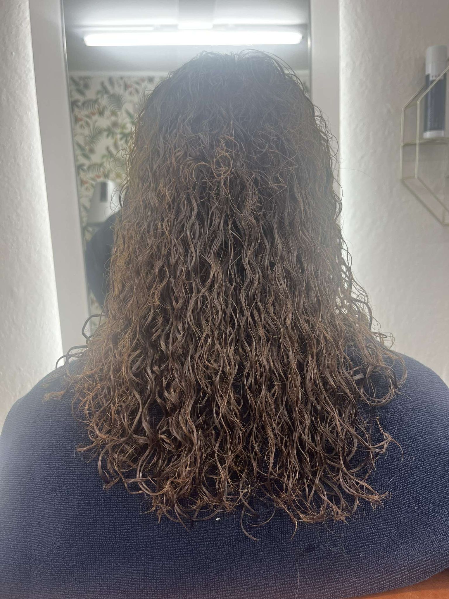 Spiral perm